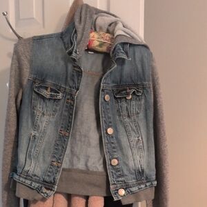American Eagle Outfitters Blue Jean Jacket